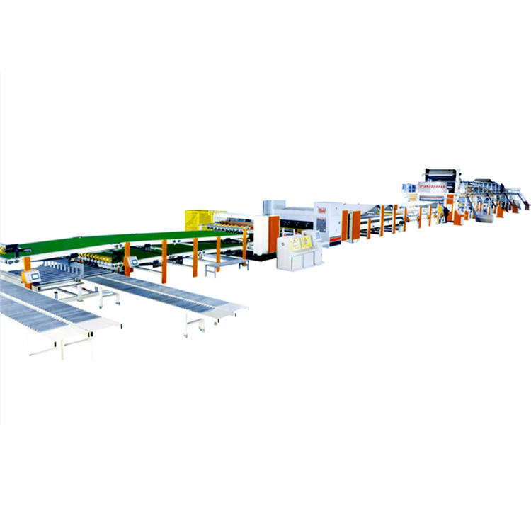 Corrugated board production line